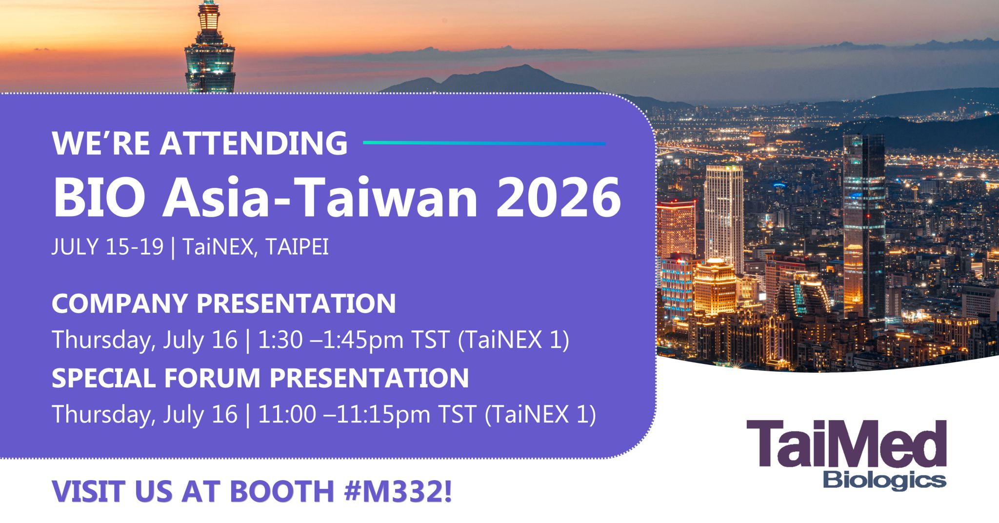 BIO-Asia-Taiwan 2026